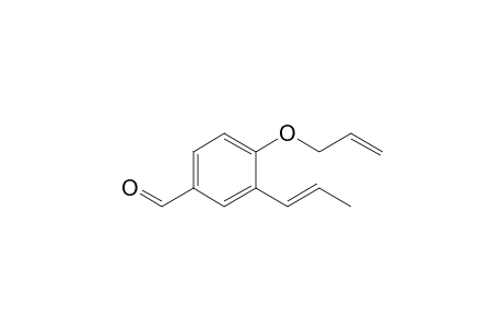 4-Allyloxy-3-(prop-1-enyl)benzaldehyde