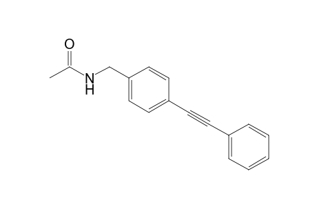 N-[4'-(2"-Phenylethynyl)benzyl]-acetamide