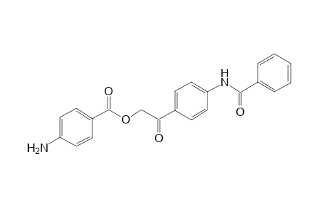 benzamide, N-[4-[2-[(4-aminobenzoyl)oxy]acetyl]phenyl]-