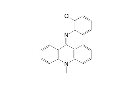 (2-Chloro-phenyl)-(10-methyl-10H-acridin-9-ylidene)-amine