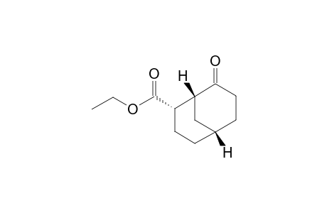 (1R*,2S*,5S*)-2-Carbethoxy-8-oxobicyclo[3.3.1]nonane