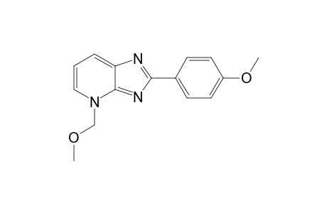 N(4)-Methoxymethyl-2-(4-methoxyphenyl)-4H-imidazo[4,5-b]pyridine