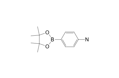 4-(4,4,5,5-Tetramethyl-1,3,2-dioxaborolan-2-yl)aniline