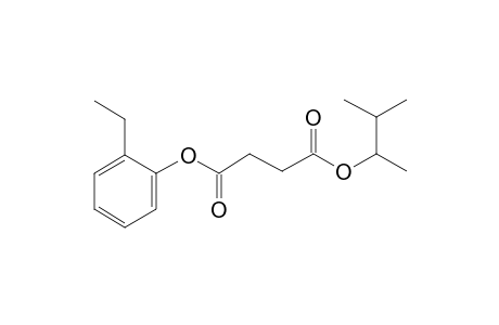 Succinic acid, 3-methylbut-2-yl 2-ethylphenyl ester