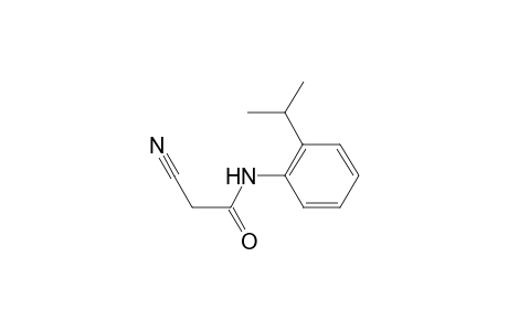 acetamide, 2-cyano-N-[2-(1-methylethyl)phenyl]-