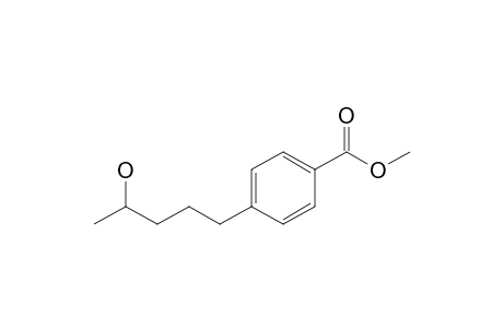 Methyl 4-(4-hydroxypentyl)benzoate