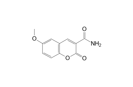 6-methoxy-2-oxo-2H-chromene-3-carboxamide