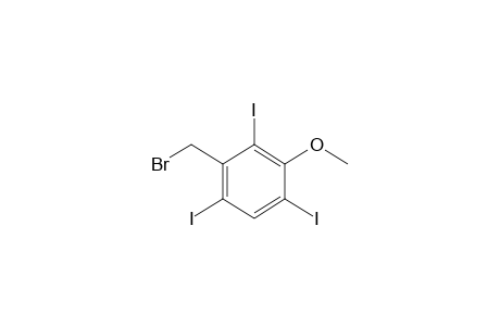 3-(bromomethyl)-2,4,6-triiodoanisole