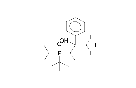 DI-TERT-BUTYL(1-METHYL-2-PHENYL-2-HYDROXY-3,3,3-TRIFLUOROPROPYL)PHOSPHINOXIDE