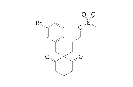 3-(1-(3-bromobenzyl)-2,6-dioxocyclohexyl)propyl methanesulfonate