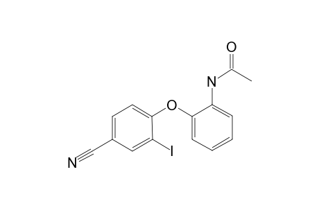 N-[2-(4-Cyano-2-iodophenoxy)phenyl]acetamide