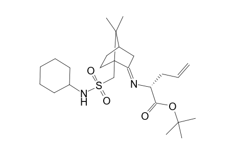 N-Cyclohexyl-10-[2-(1-(tert-butyloxycarbonyl)butyl)imino-7,7-dimethylcyclo[2.2.1]heptyl)methyl]sulfonamide isomer