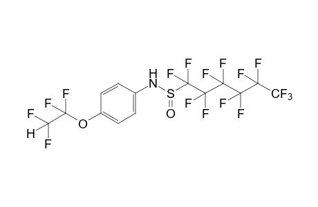 alpha,alpha,beta,beta,1,1,2,2,3,3,4,4,5,5,6,6,6-HEPTADECAFLUORO-1-HEXANESULFINO-p-PHENETIDIDE