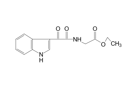 N-[(indol-3-yl)glyoxyloxy]glycine, ethyl ester