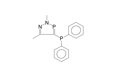 4-Diphenylphosphino-2,5-dimethyl-2H-1,2,3-sigma(2)-diazaphosphole