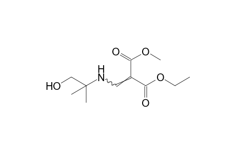 {[(1,1-dimethyl-2-hydroxyethyl)amino]methylene}malonic acid, ethyl methyl ester