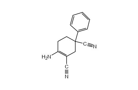 4-amino-1-phenyl-3-cyclohexene-1,3-dicarbonitrile