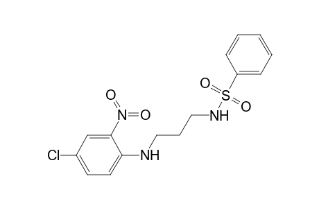 N-[3-(4-Chloro-2-nitro-phenylamino)-propyl]-benzenesulfonamide