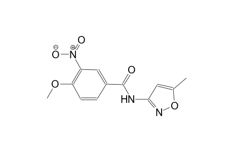 4-methoxy-N-(5-methyl-3-isoxazolyl)-3-nitrobenzamide