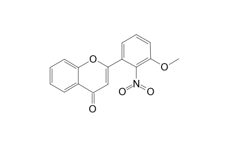 2-(3-Methoxy-2-nitro-phenyl)chromen-4-one