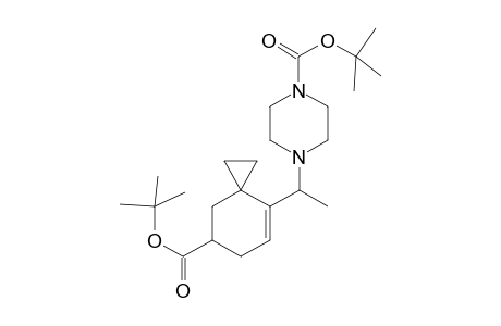 tert-Butyl 4-[1-(7-tert-butyloxycarbonylspiro[2.5]oct-4-en-4-yl)ethyl]piperazinecarboxylate