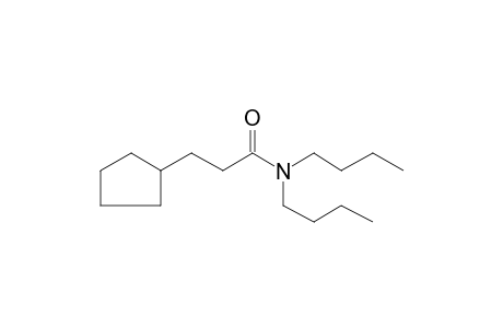 Propanamide, N,N-dibutyl-3-cyclopentyl-