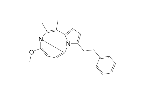 5-Methoxy-12-(2-phenylethyl)-7,8-dimethyl-1,6-diazatricyclo[7.3.0.0(2,6)]dodeca-2,4,7,9,11-pentene