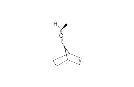 (+/-)-(1R*,4S*,7S*)-7-[(R*)-1,2-BUTADIENYL]-1-METHYLBICYCLO-[2.2.1]-HEPT-2-ENE