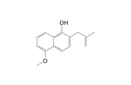5-Methoxy-2-(2-methylallyl)-1-naphthol