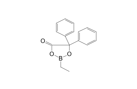 1,3,2-Dioxaborolane, 2-ethyl-5-oxo-4,4-diphenyl-