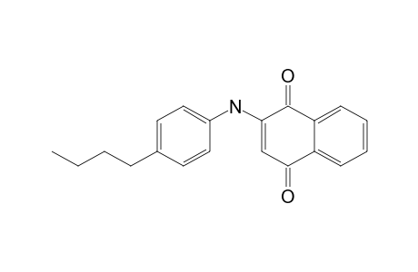 2-[(4'-N-BUTYLPHENYL)-AMINE]-1,4-NAPHTHALENEDIONE