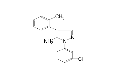 5-AMINO-1-(m-CHLOROPHENYL)-4-o-TOLYLPYRAZOLE