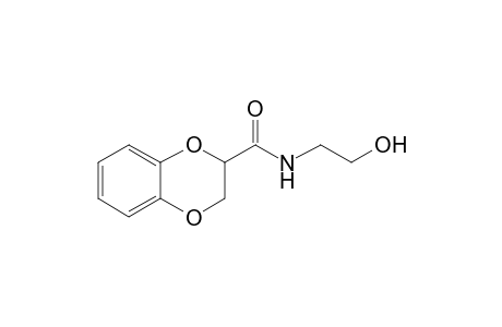 1,4-benzodioxin-2-carboxamide, 2,3-dihydro-N-(2-hydroxyethyl)-