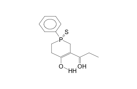 3-PROPANOYL-1-PHENYL-4-PHOSPHORINANONE 1-SULPHIDE