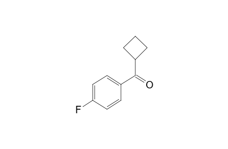 cyclobutyl p-fluorophenyl ketone