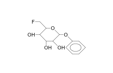 Phenyl-6-deoxy-6-fluoro.alpha.-D-glucopyranosid