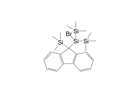 2-bromo-1,1,1,3,3,3-hexamethyl-2-[9-(trimethylsilyl)fluoren-9-yl]trisilane