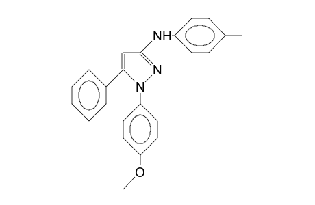 [1-(4-methoxyphenyl)-5-phenyl-pyrazol-3-yl]-(4-methylphenyl)amine