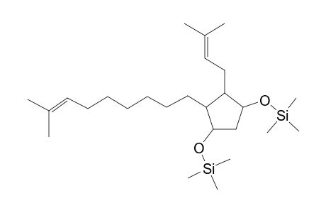 Silane, [[4-(3-methyl-2-butenyl)-5-(8-methyl-7-nonenyl)-1,3-cyclopentanediyl]bis(oxy)]bis[trimethyl-