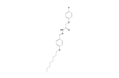 2-(4-fluoranylphenoxy)-N-[(E)-(4-octoxyphenyl)methylideneamino]ethanamide