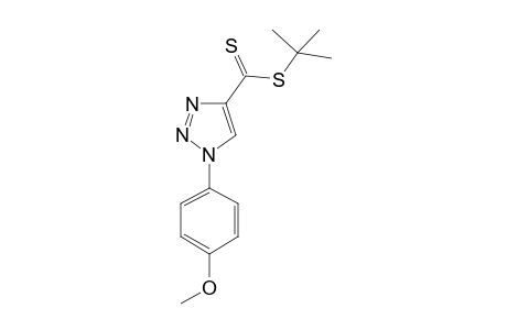TERT.-BUTYL-1-(4-METHOXYPHENYL)-1,2,3-TRIAZOLE-4-CARBODITHIOATE
