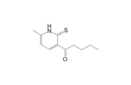 1-pentanone, 1-(1,2-dihydro-6-methyl-2-thioxo-3-pyridinyl)-