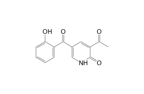 3-acetyl-5-salicyloyl-2(1H)-pyridone