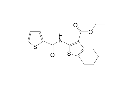 Ethyl 2-[(2-thienylcarbonyl)amino]-4,5,6,7-tetrahydro-1-benzothiophene-3-carboxylate