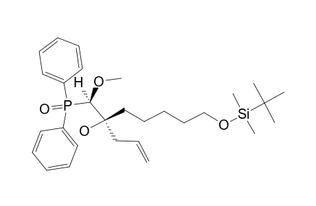 7-(TERT.-BUTYLDIMETHYLSILYLOXY)-1-DIPHENYLPHOSPHINYL-1-METHOXY-2-(2-PROPENYL)-2-HEPTANOL