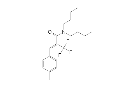 N,N-DIBUTYL-(Z)-3-(4-METHYLPHENYL)-2-(TRIFLUOROMETHYL)-2-PROPENAMIDE