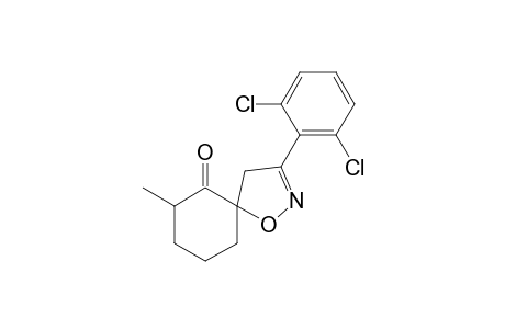 3-(2',6'-Dichlorophenyl)-spiro[2"-(1-oxo-6-methyl)cyclohexane]-5-isoxazoline