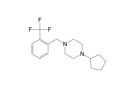 1-Cyclopentyl-4-[2-(trifluoromethyl)benzyl]piperazine