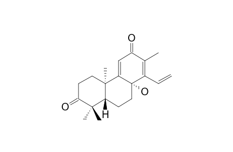 OVOIDEAL-D;8-BETA-HYDROXY-CLEISTANTH-9(11),13,15-TRIENE-3,12-DIONE