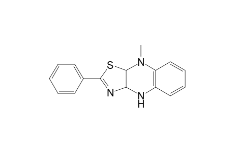 9-Methyl-2-phenyl-3a,4,9,9a-tetrahydrothiazolo[4,5-B]quinoxaline